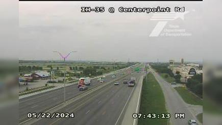 Traffic Cam San Marcos › North: I-35 @ Centerpoint Rd