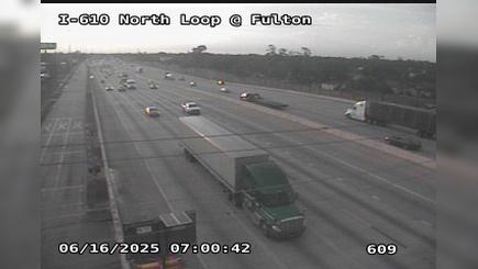 Traffic Cam Houston › West: I-610 North Loop @ Fulton