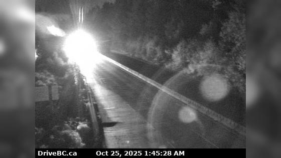 Traffic Cam Lantzville › South-East: Hwy 19 in - near McKercher Rd, looking southeast