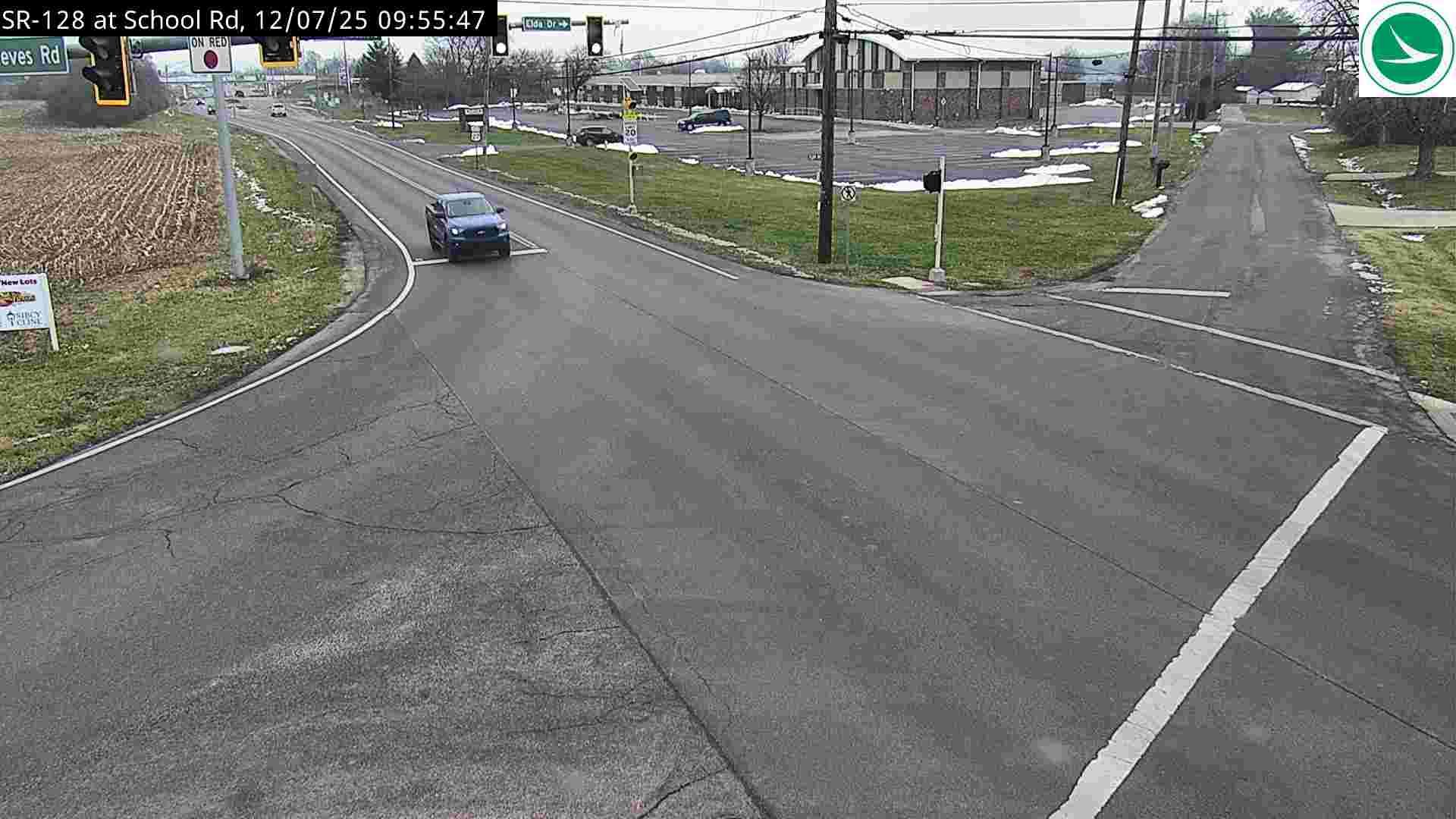 Traffic Cam Ross: SR-128 at School Rd