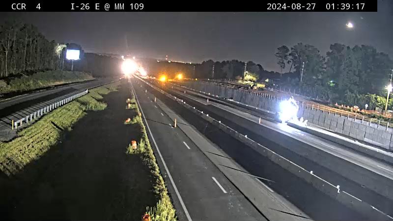 Traffic Cam West Columbia: I-26 E @ MM 109