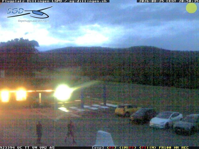 Traffic Cam Dittingen: Flugplatz