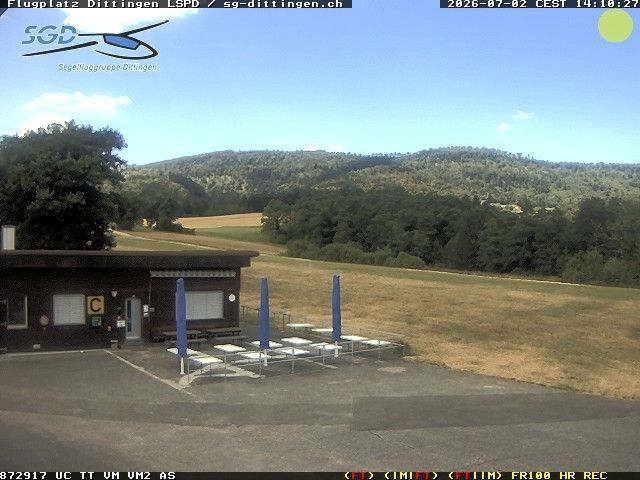 Dittingen › Nordwesten: Gliding Group Dittingen - Feuerstelle Flugplatz Dittingen