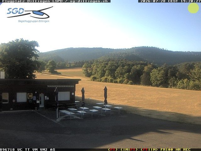 Dittingen › Nordwesten: Gliding Group Dittingen - Feuerstelle Flugplatz Dittingen