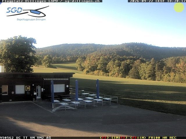 Dittingen › Nordwesten: Gliding Group Dittingen - Feuerstelle Flugplatz Dittingen