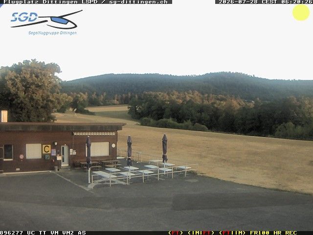Dittingen › Nordwesten: Gliding Group Dittingen - Feuerstelle Flugplatz Dittingen