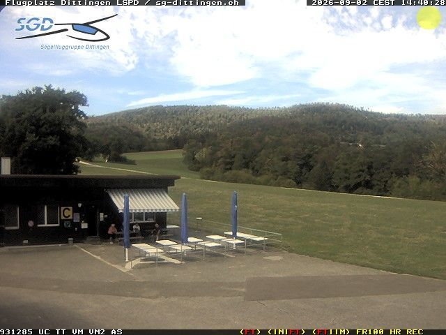 Dittingen › Nordwesten: Gliding Group Dittingen - Feuerstelle Flugplatz Dittingen
