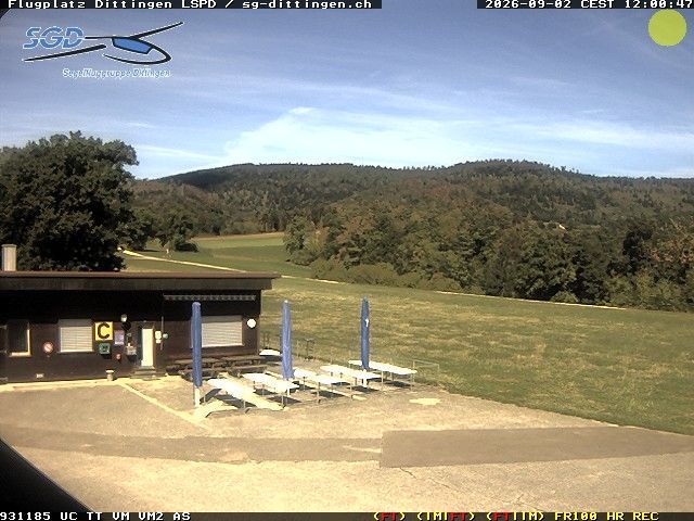 Dittingen › Nordwesten: Gliding Group Dittingen - Feuerstelle Flugplatz Dittingen