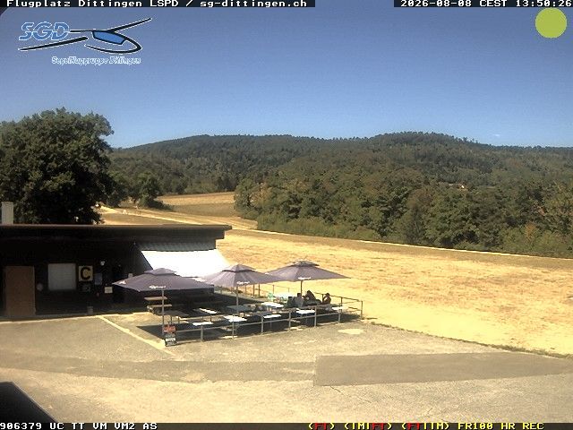 Dittingen › Nordwesten: Gliding Group Dittingen - Feuerstelle Flugplatz Dittingen