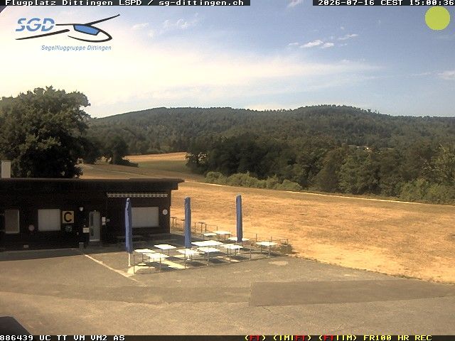 Dittingen › Nordwesten: Gliding Group Dittingen - Feuerstelle Flugplatz Dittingen