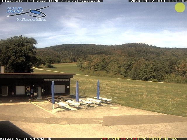 Dittingen › Nordwesten: Gliding Group Dittingen - Feuerstelle Flugplatz Dittingen