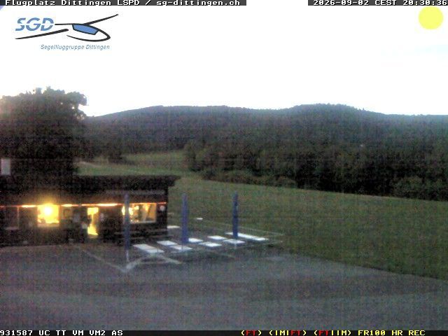 Dittingen › Nordwesten: Gliding Group Dittingen - Feuerstelle Flugplatz Dittingen