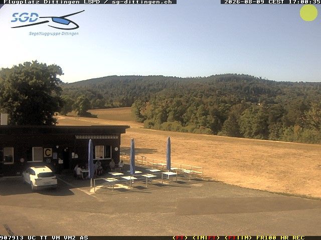 Dittingen › Nordwesten: Gliding Group Dittingen - Feuerstelle Flugplatz Dittingen