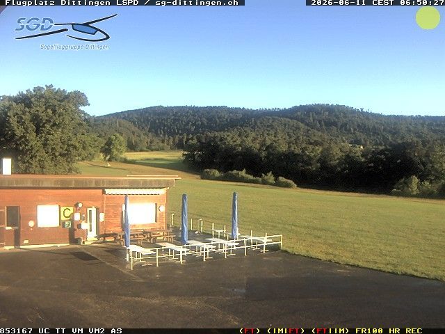 Dittingen: Flugplatz