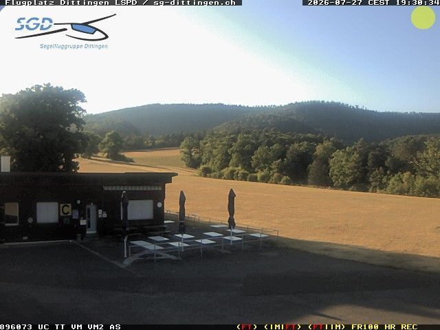 Dittingen › Nordwesten: Gliding Group Dittingen - Feuerstelle Flugplatz Dittingen