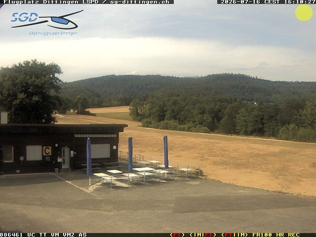 Dittingen › Nordwesten: Gliding Group Dittingen - Feuerstelle Flugplatz Dittingen
