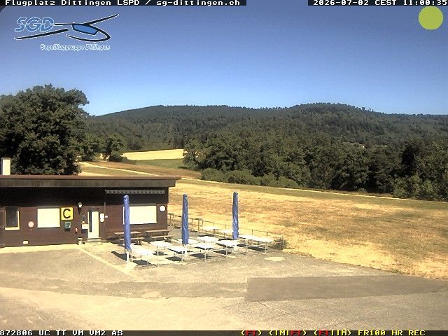 Dittingen › Nordwesten: Gliding Group Dittingen - Feuerstelle Flugplatz Dittingen