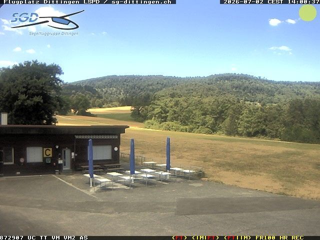 Dittingen › Nordwesten: Gliding Group Dittingen - Feuerstelle Flugplatz Dittingen
