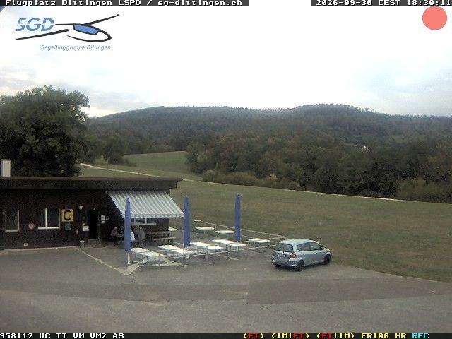 Dittingen › Nordwesten: Gliding Group Dittingen - Feuerstelle Flugplatz Dittingen