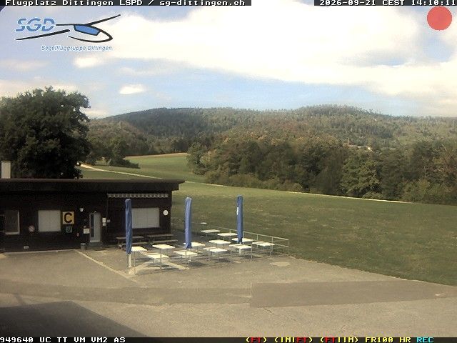 Dittingen › Nordwesten: Gliding Group Dittingen - Feuerstelle Flugplatz Dittingen