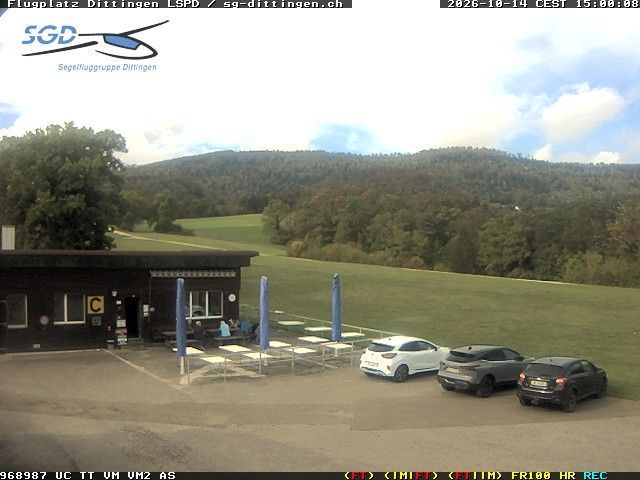 Dittingen › Nordwesten: Gliding Group Dittingen - Feuerstelle Flugplatz Dittingen