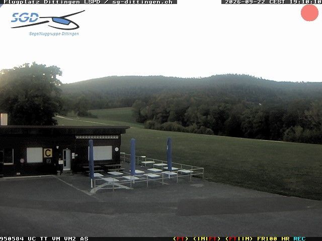 Dittingen › Nordwesten: Gliding Group Dittingen - Feuerstelle Flugplatz Dittingen