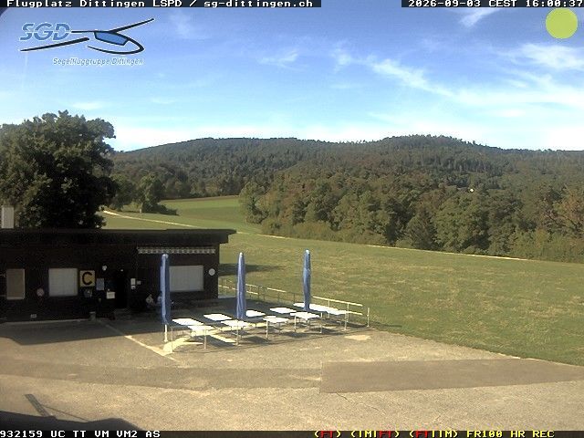 Dittingen › Nordwesten: Gliding Group Dittingen - Feuerstelle Flugplatz Dittingen