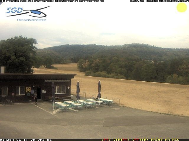 Dittingen › Nordwesten: Gliding Group Dittingen - Feuerstelle Flugplatz Dittingen