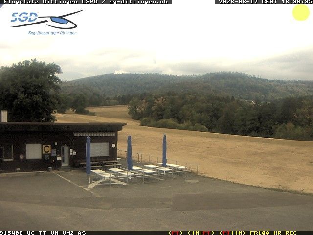 Dittingen › Nordwesten: Gliding Group Dittingen - Feuerstelle Flugplatz Dittingen