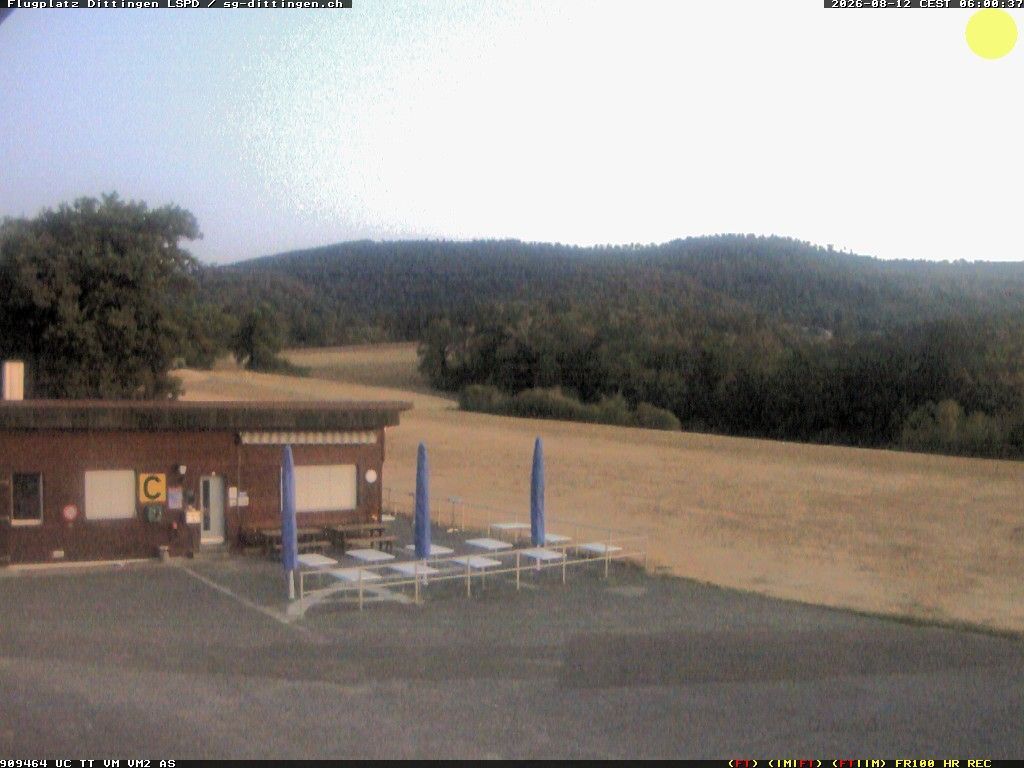 Dittingen › Nordwesten: Gliding Group Dittingen - Feuerstelle Flugplatz Dittingen