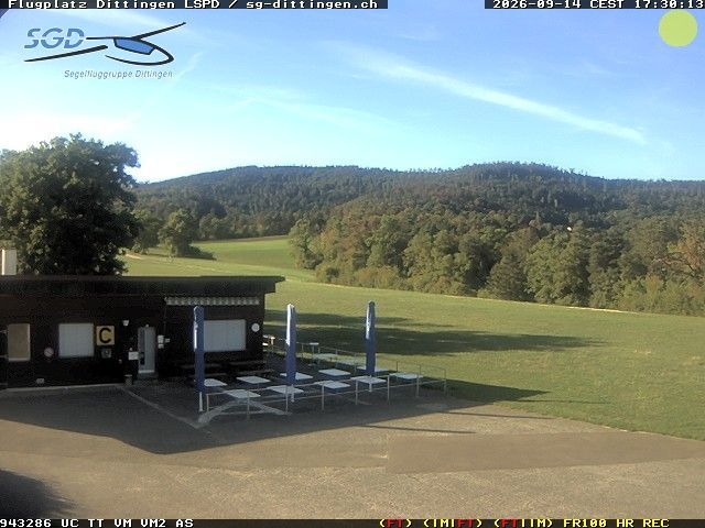 Dittingen › Nordwesten: Gliding Group Dittingen - Feuerstelle Flugplatz Dittingen