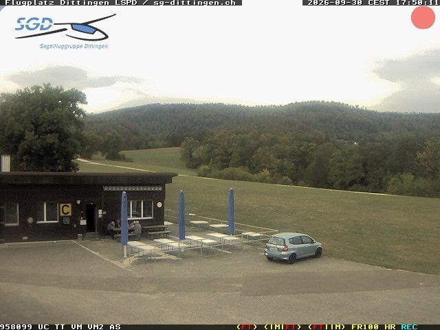 Dittingen › Nordwesten: Gliding Group Dittingen - Feuerstelle Flugplatz Dittingen