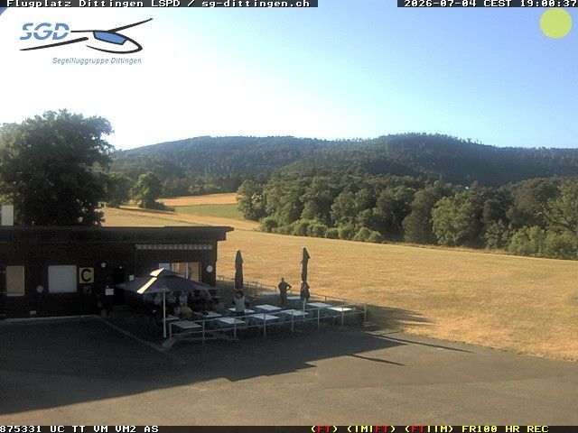 Dittingen › Nordwesten: Gliding Group Dittingen - Feuerstelle Flugplatz Dittingen