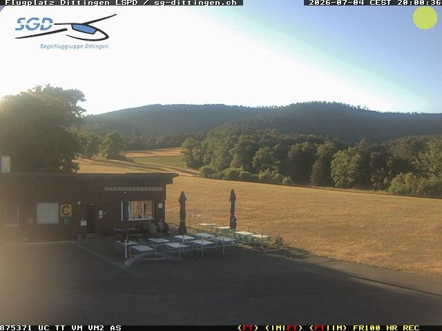 Dittingen › Nordwesten: Gliding Group Dittingen - Feuerstelle Flugplatz Dittingen