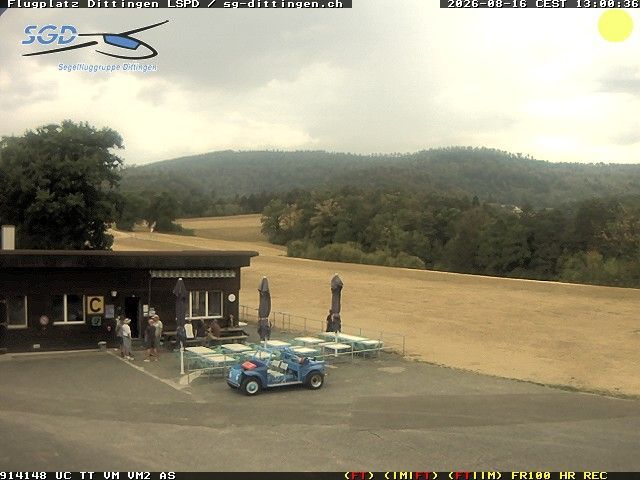 Dittingen › Nordwesten: Gliding Group Dittingen - Feuerstelle Flugplatz Dittingen