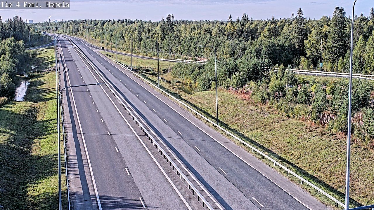 Traffic Cam Kemi: Tie - Hepola - Kemiin