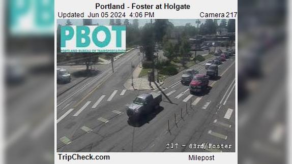 Traffic Cam Portland: Foster at Holgate