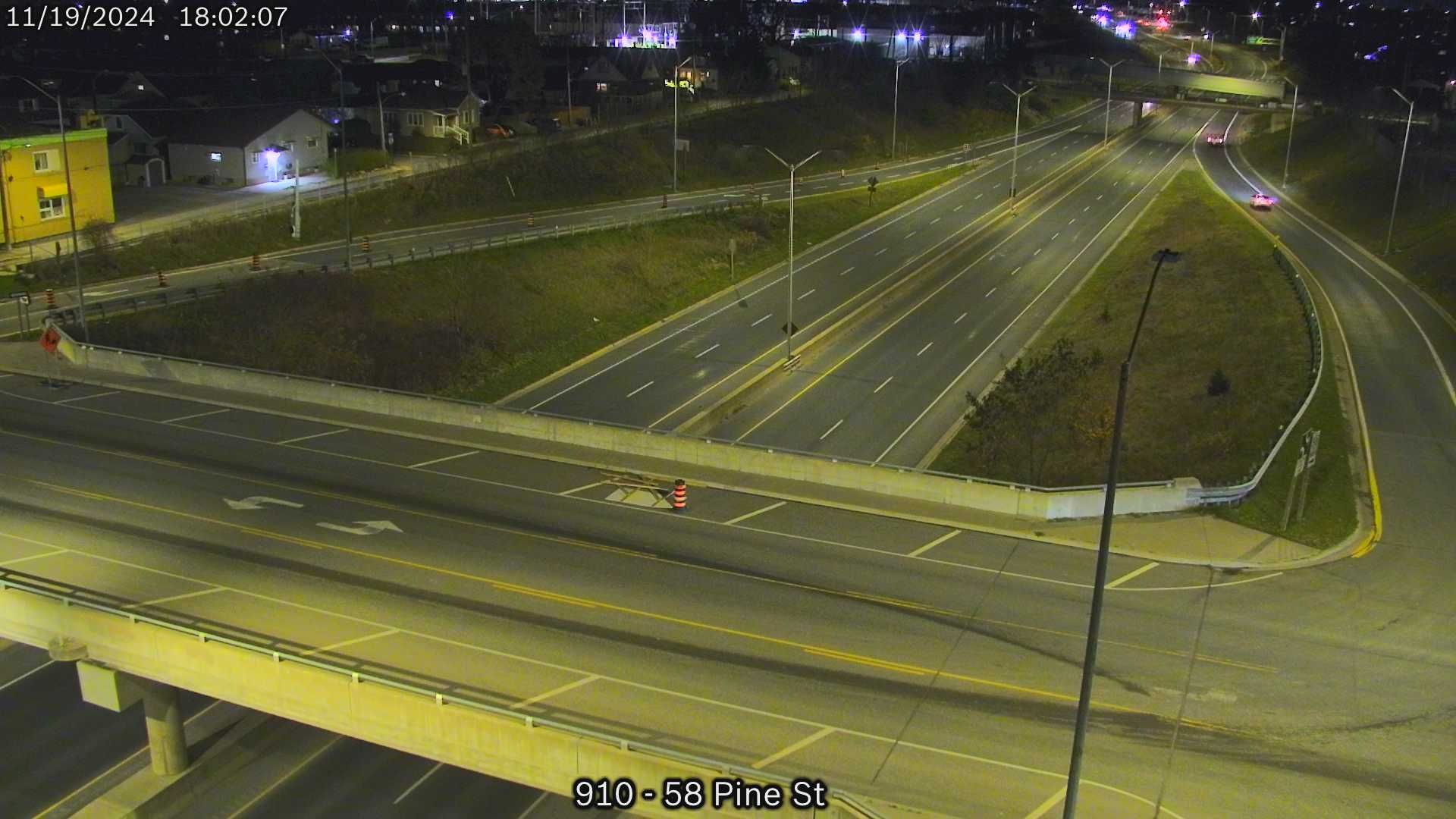 Traffic Cam Thorold: EB - Tunnel (1)