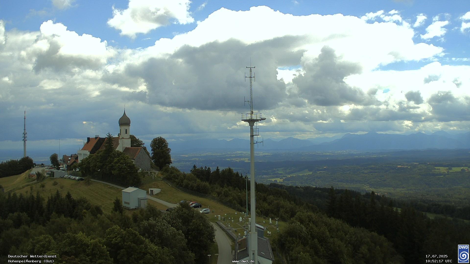 Mountain: Hohenpeißenberg View Webcam