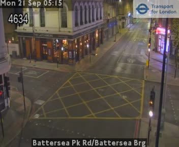 Traffic Cam London: Battersea Pk Rd/Battersea Brg