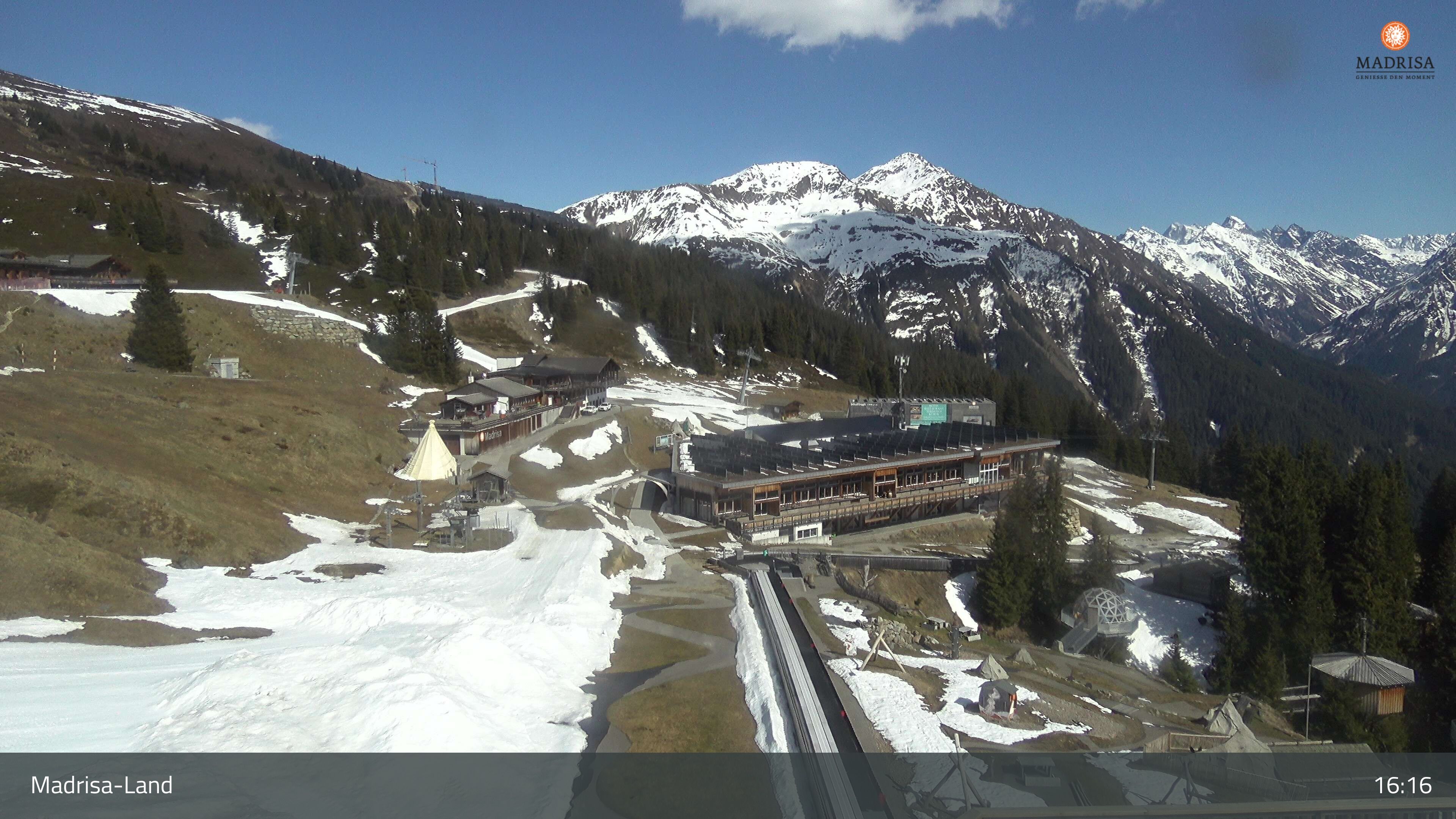 Klosters: Dorf - Madrisaland