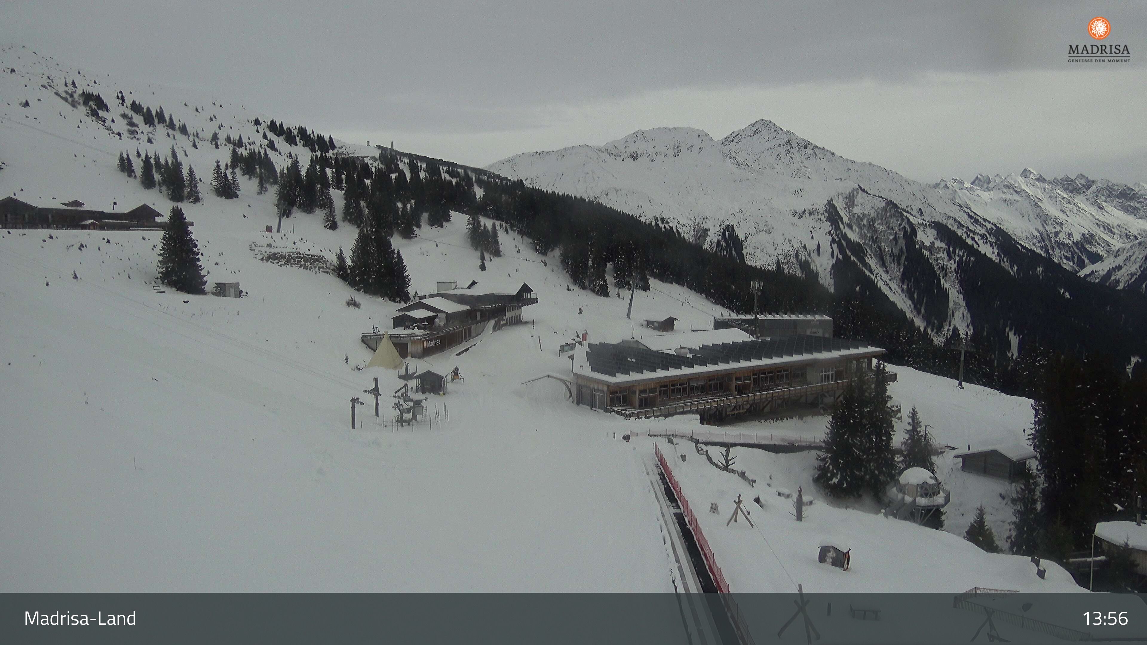 Klosters: Dorf - Madrisaland