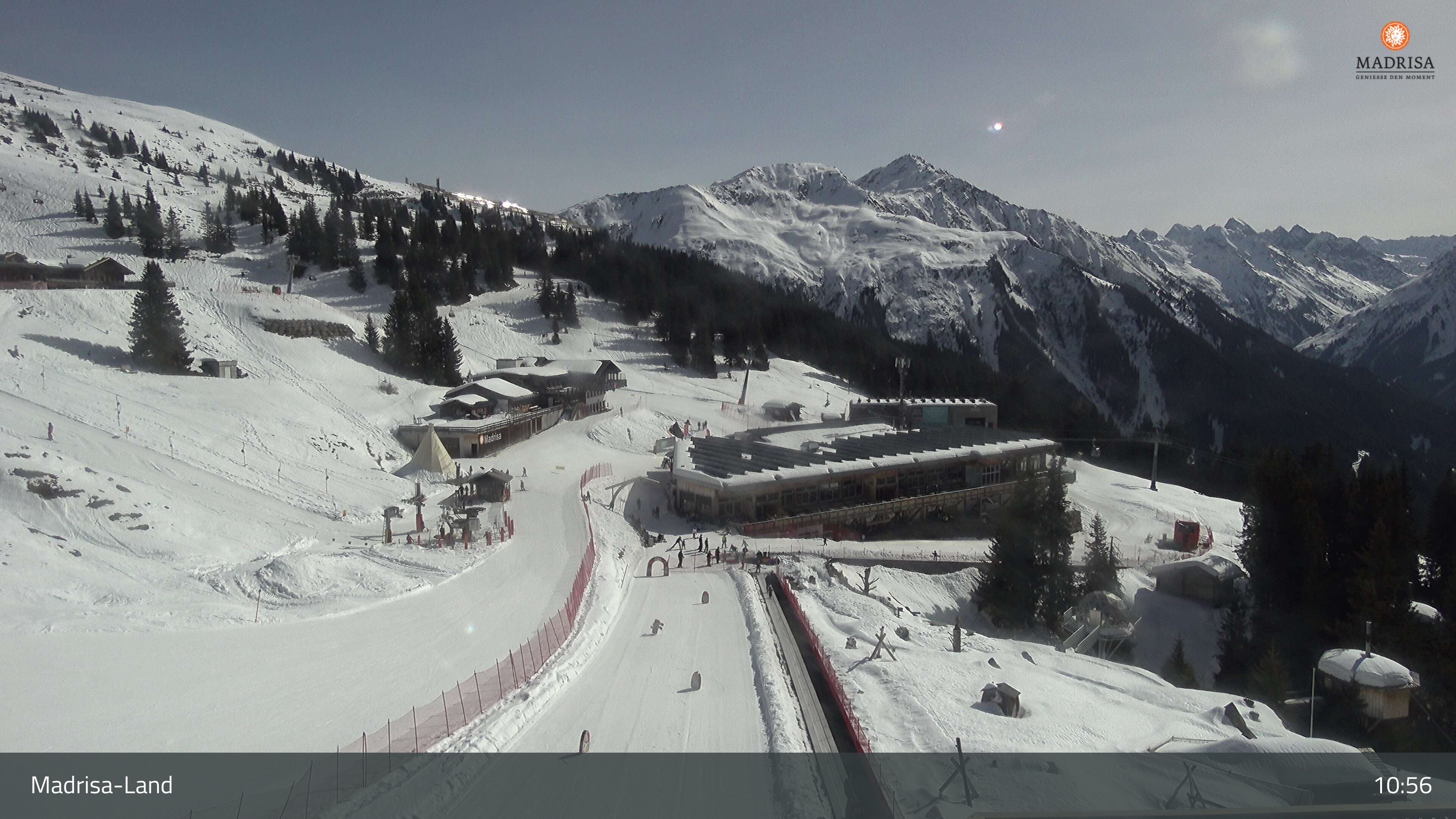 Klosters: Dorf - Madrisaland