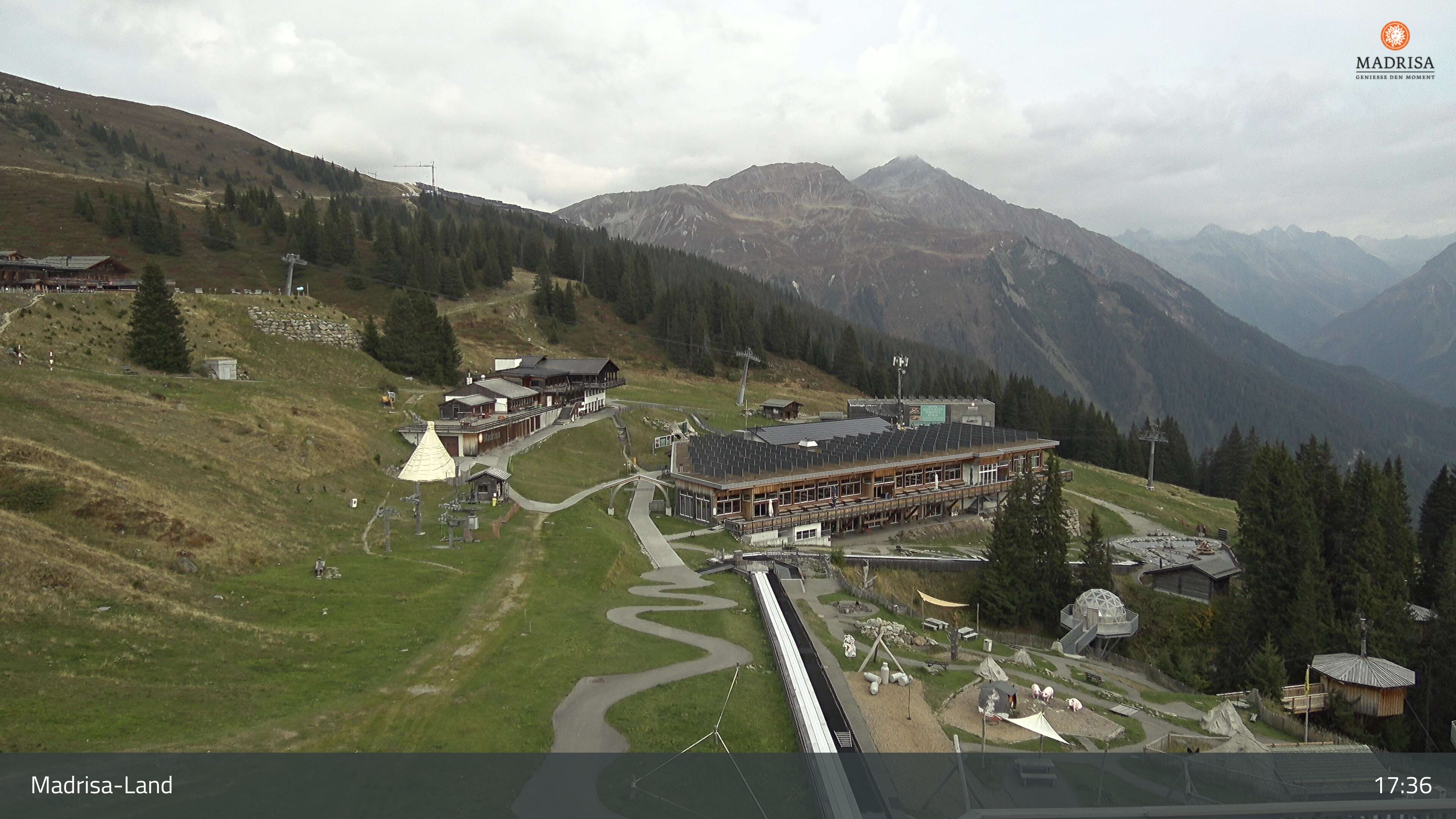 Klosters: Dorf - Madrisaland