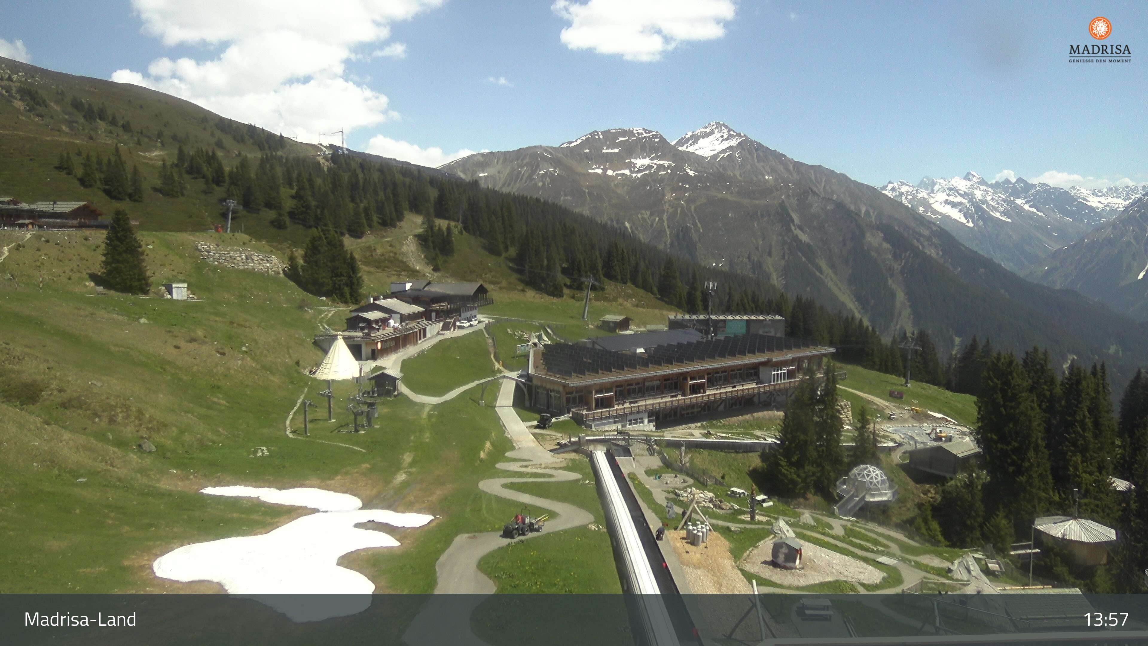 Klosters: Dorf - Madrisaland