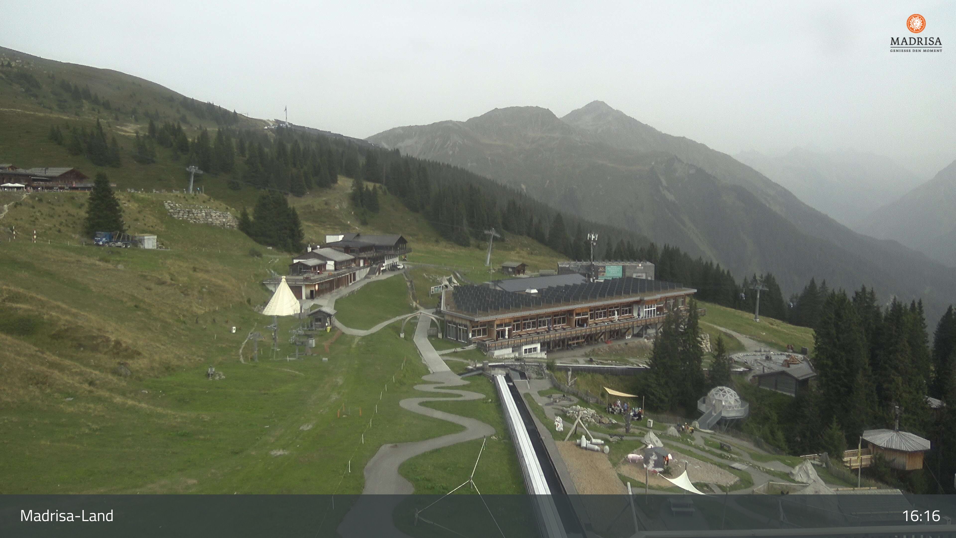 Klosters: Dorf - Madrisaland