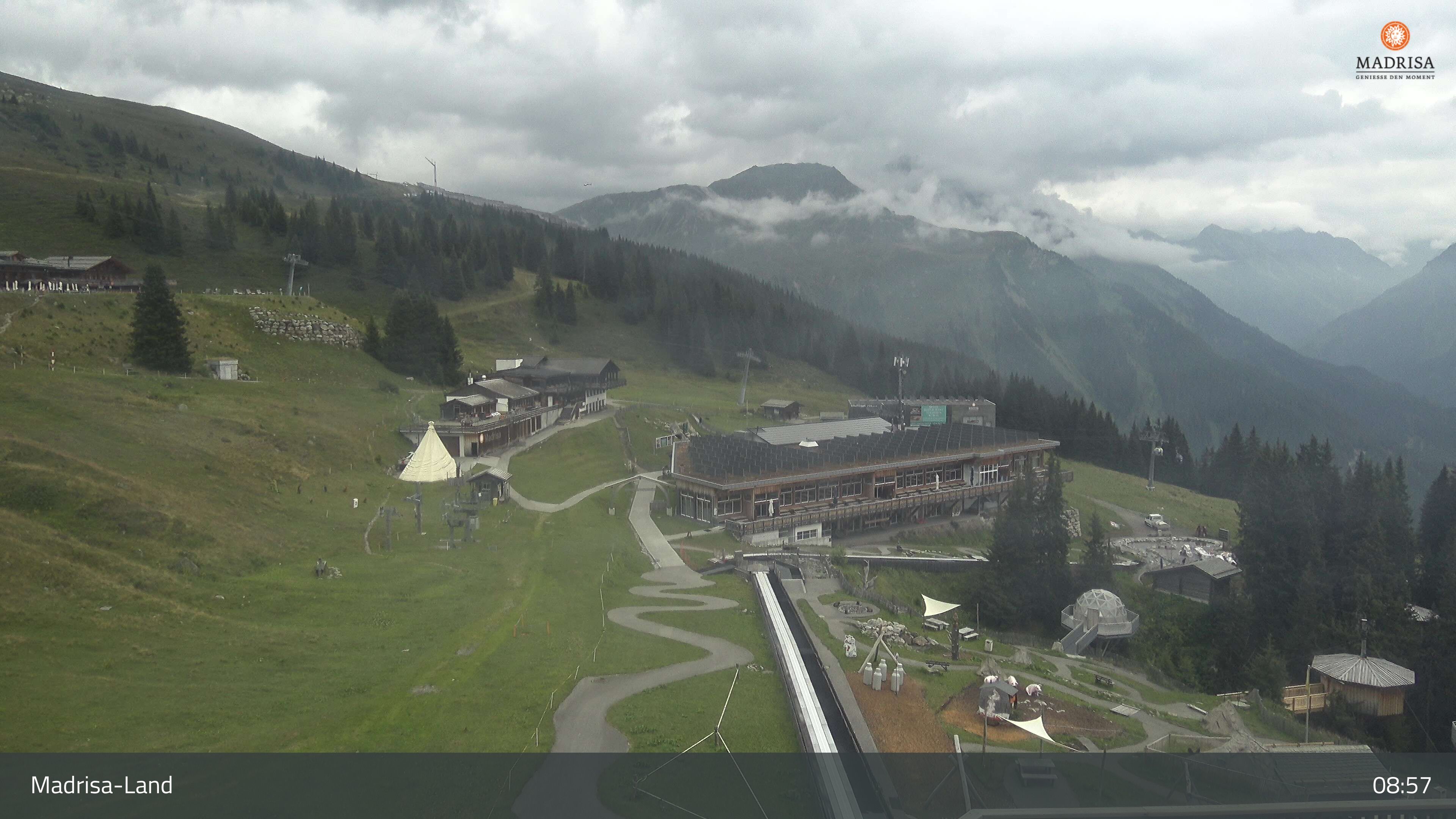 Klosters: Dorf - Madrisaland