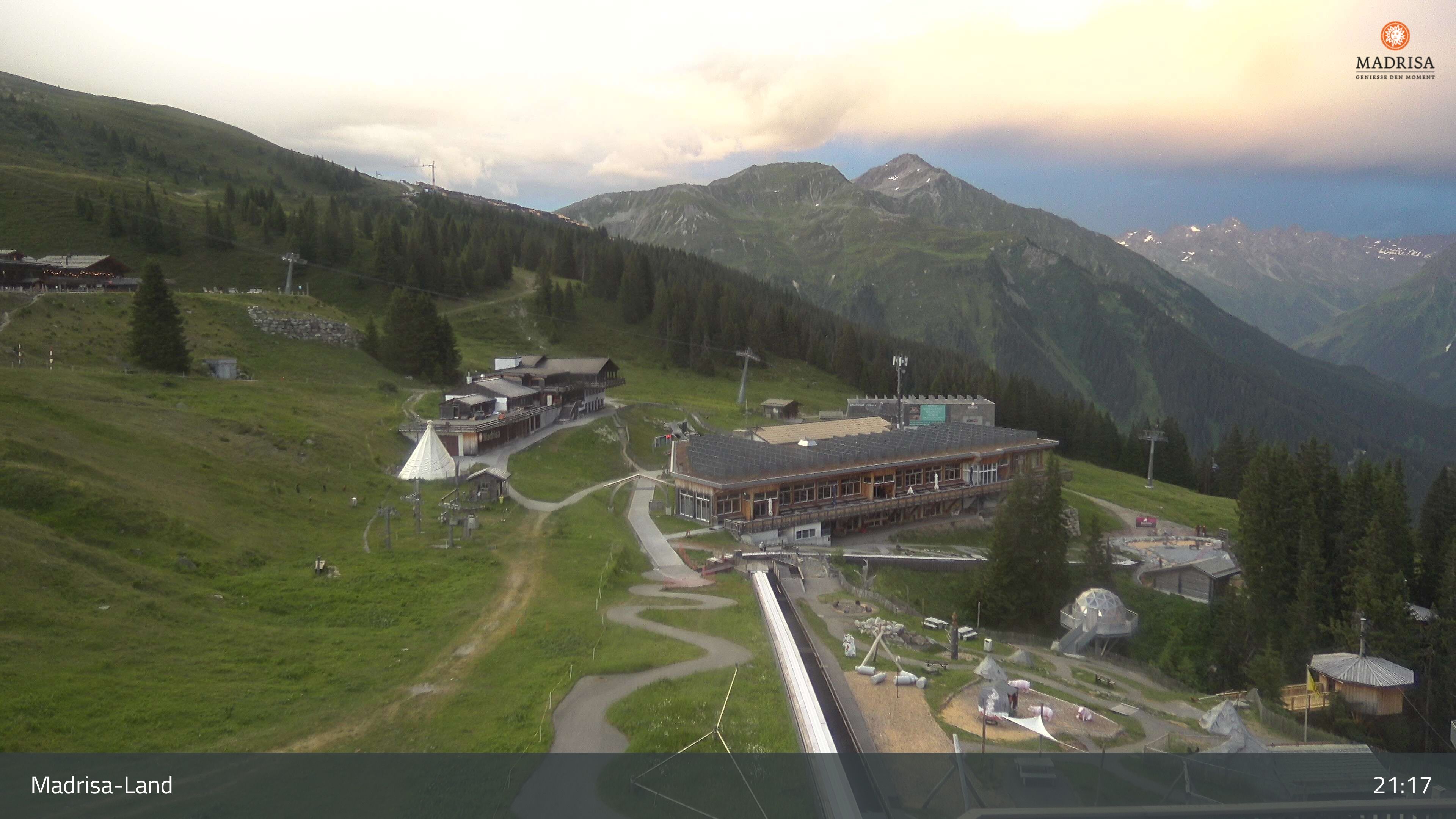 Klosters: Dorf - Madrisaland