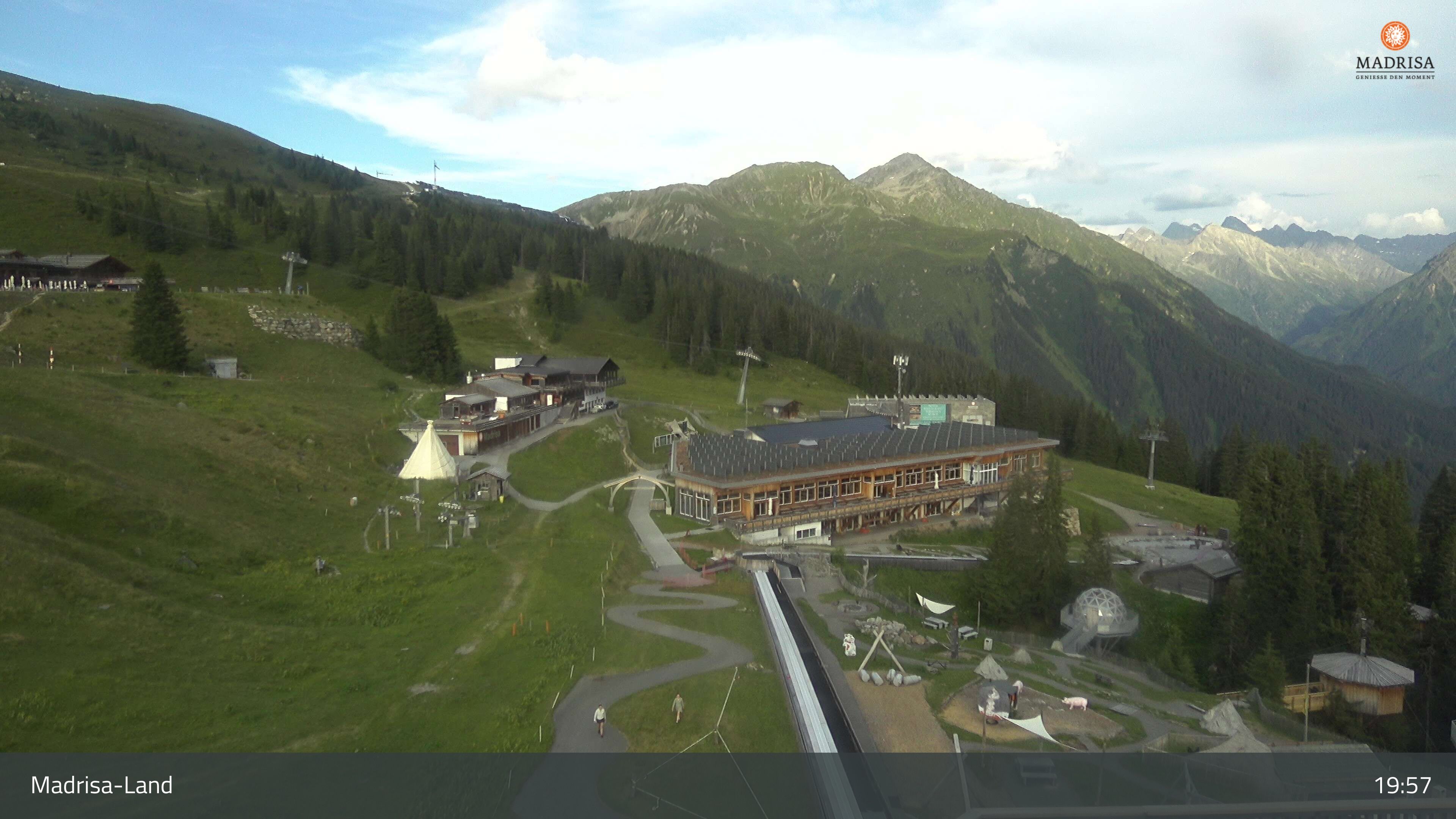 Klosters: Dorf - Madrisaland
