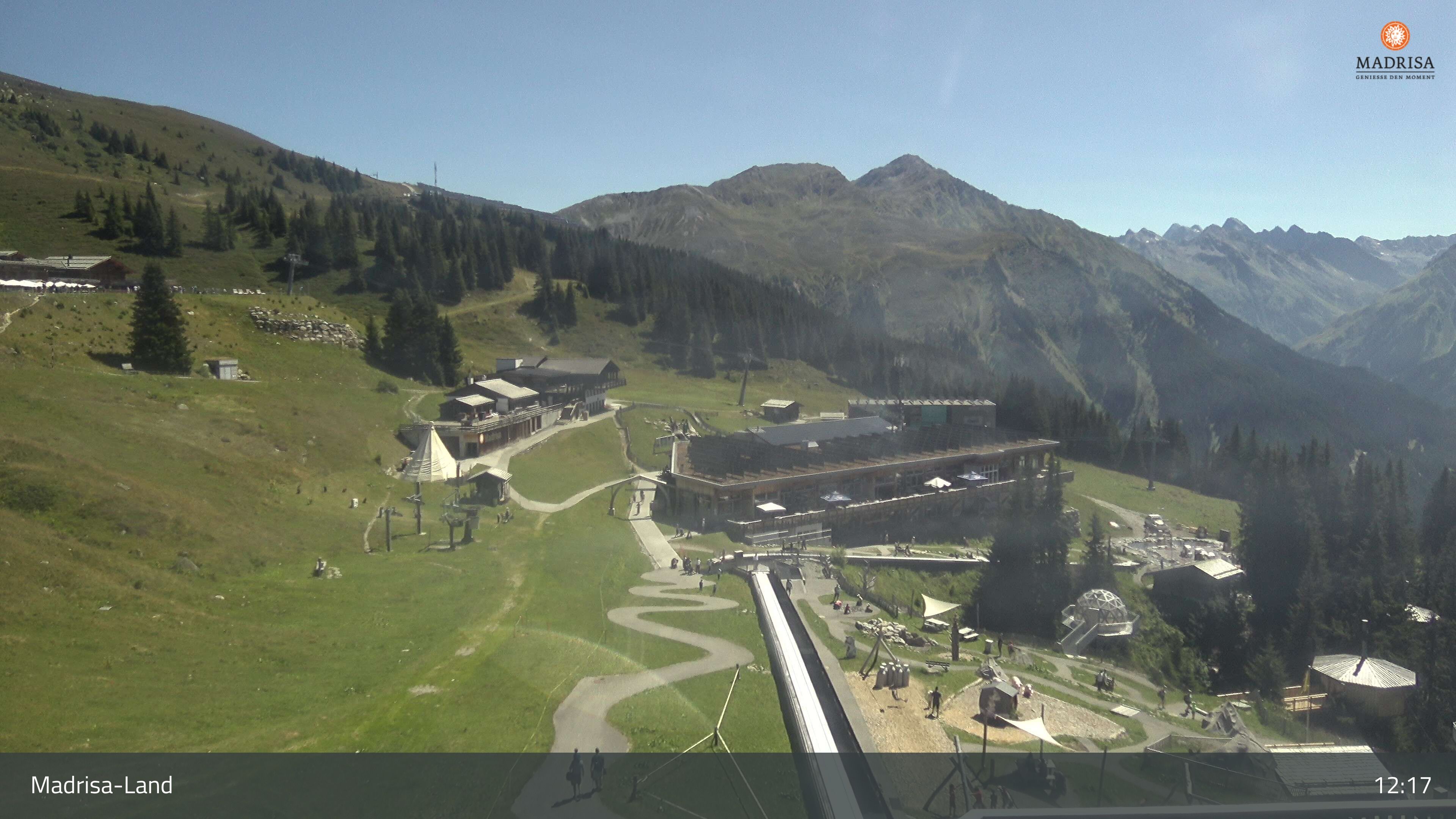 Klosters: Dorf - Madrisaland